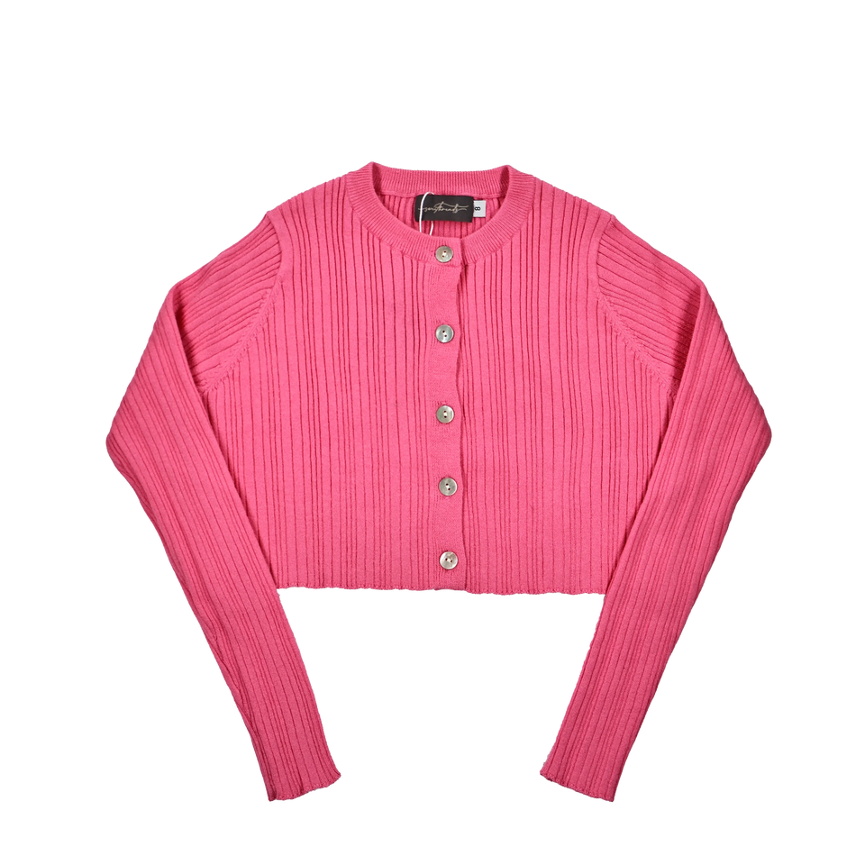 Sweet Threads Hot Pink Ornella Cardigan