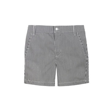 Little Parni Black & White Stripe Shorts