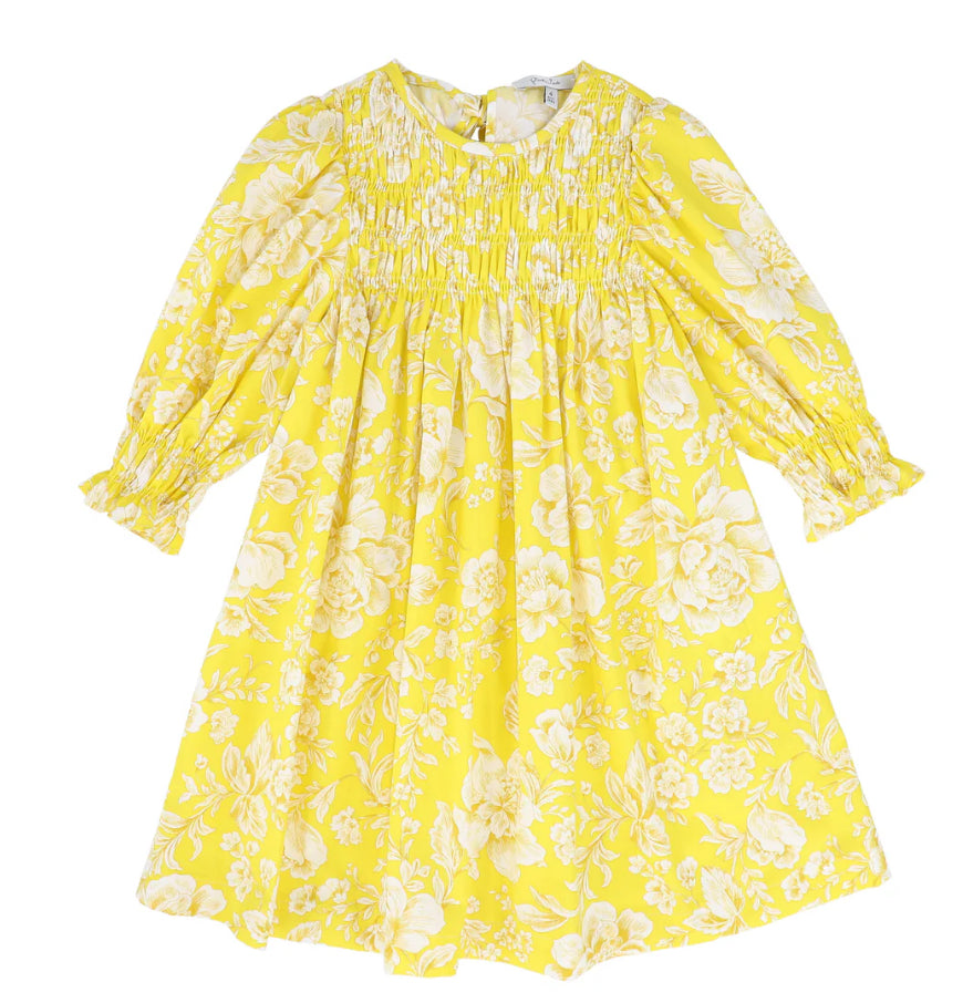 Piccola Ludo Jasmine Yellow Dress