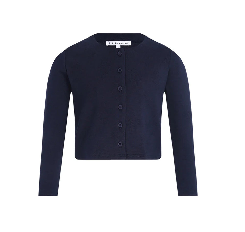 Little Parni Navy Cardigan
