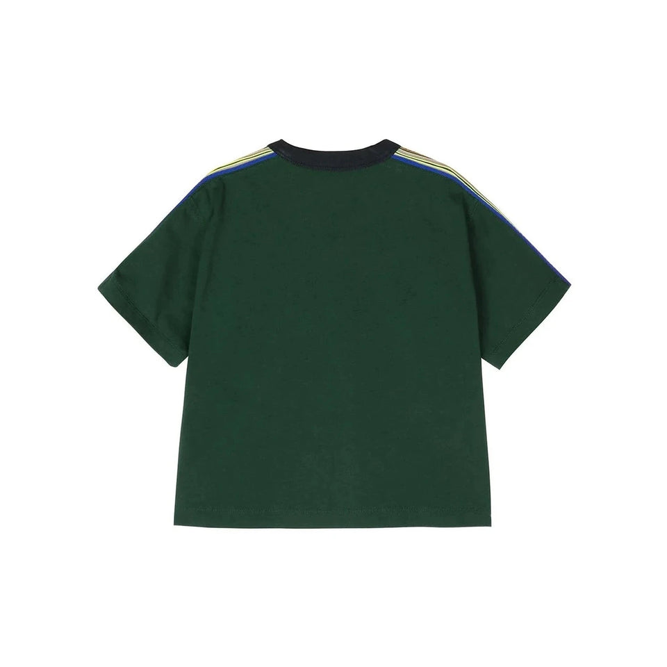 JNBY Grey/Green Colorblock T-Shirt