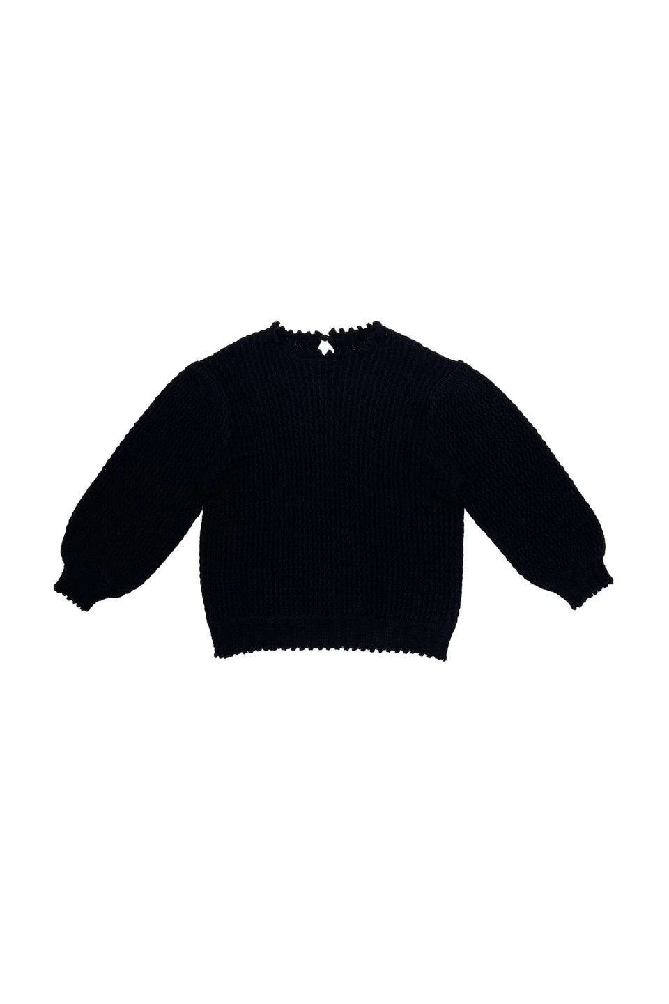 Elle Oh Elle Black Chunky Knit Sweater