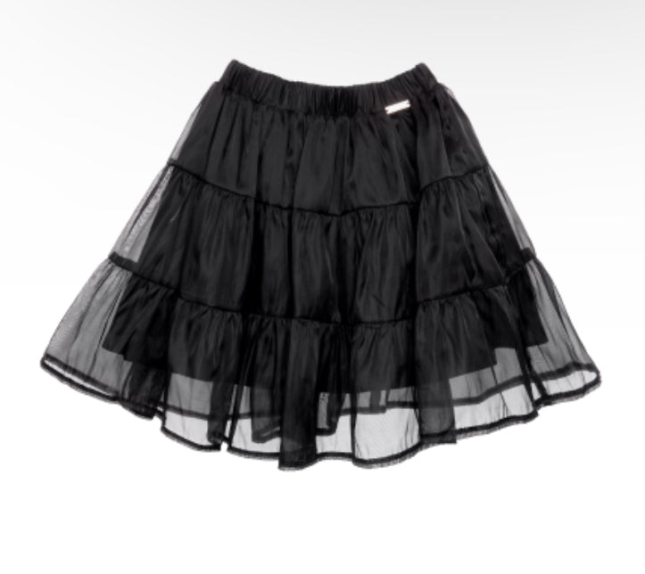 Nicole Miller Black Party Skirt