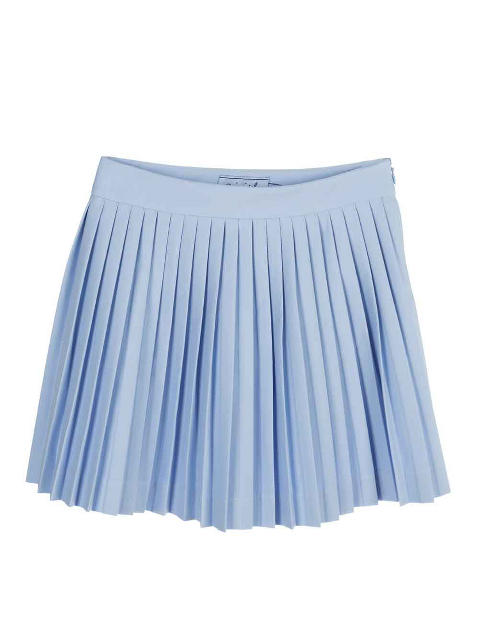 Mimisol Blue Pleated Skirt