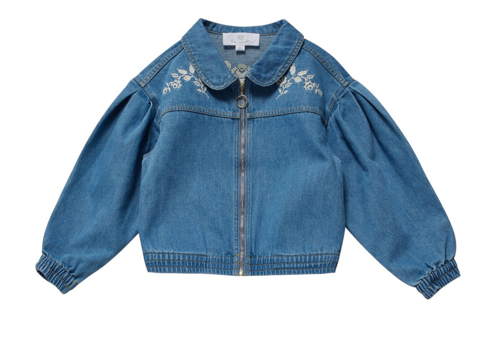 Cera Una Volta Blue Denim Jacky Jacket