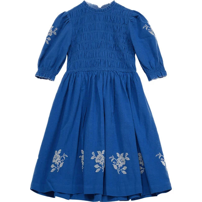 Cera Una Volta Blue Emmanuelle Dress