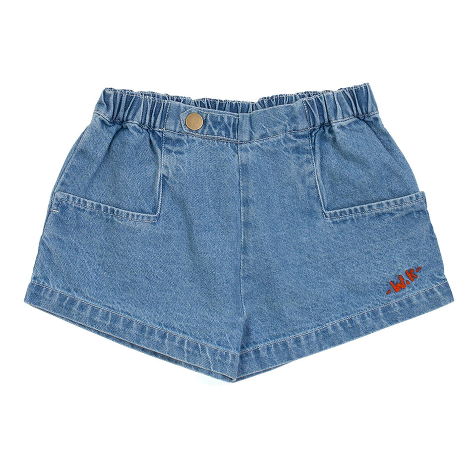 Wynken Blue Denim Shorts size down