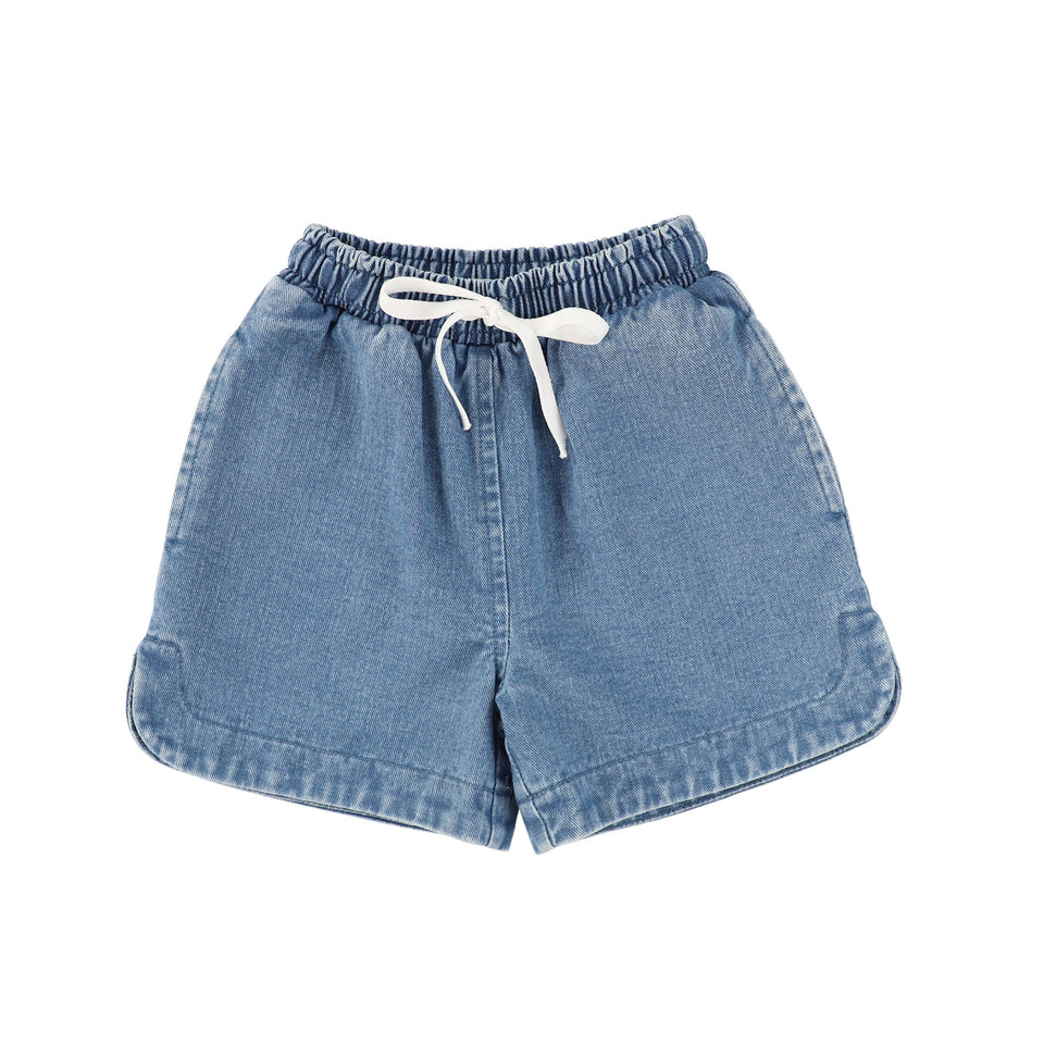 Bamboo Denim Shorts