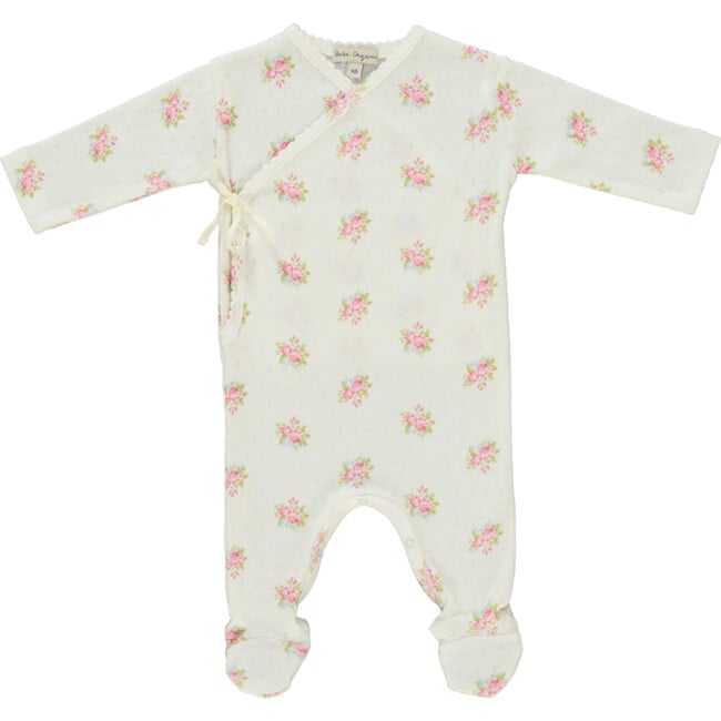 Bebe Organic Esme Garden Pointelle Wrap