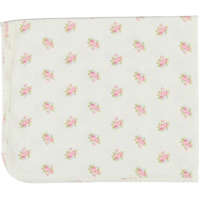Bebe Organic Esme Pointelle Garden Blanket