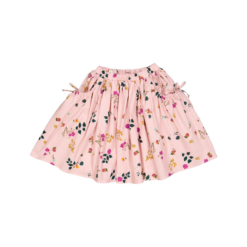 Christina Rohde Pink Floral Skirt