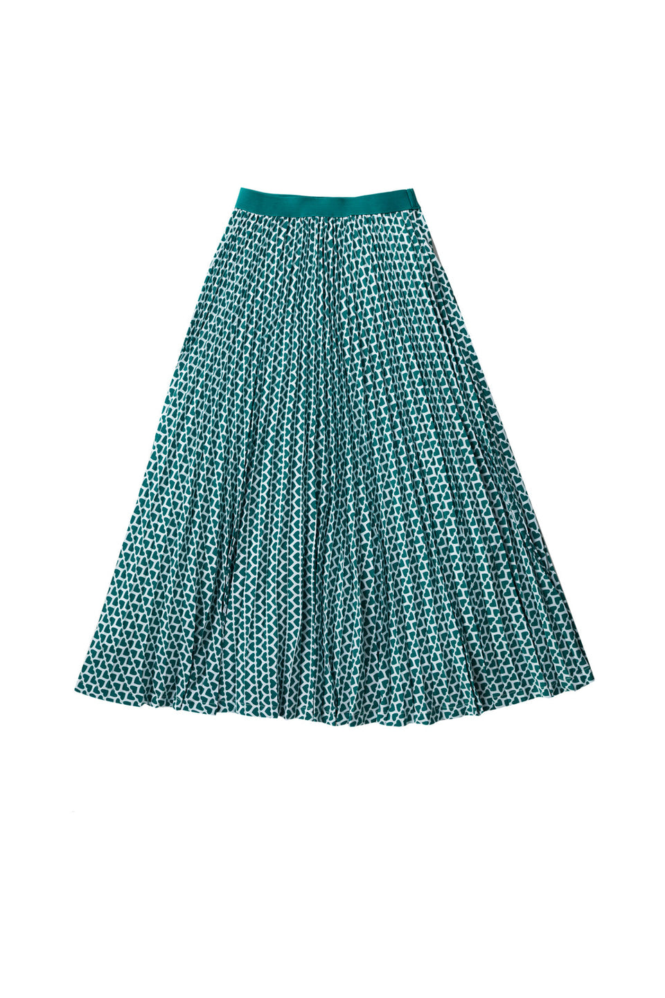 Zaikamoya Green Heart Skirt
