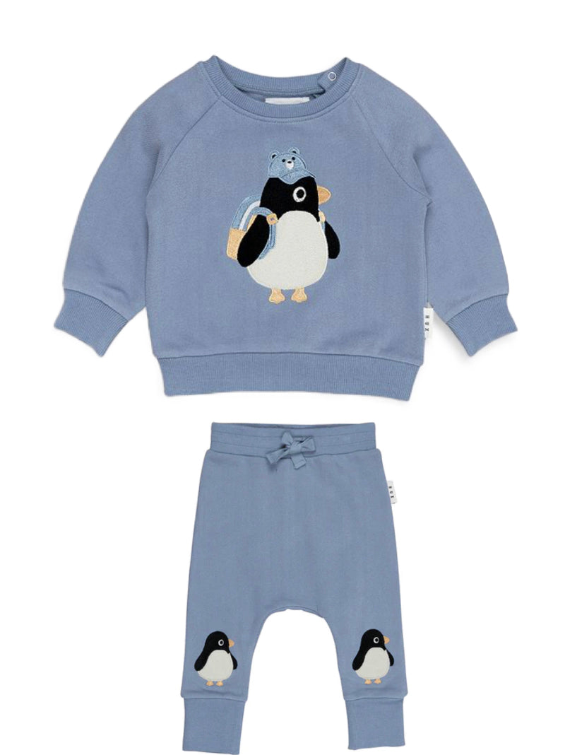 Hux Blue Penguin Sweatset