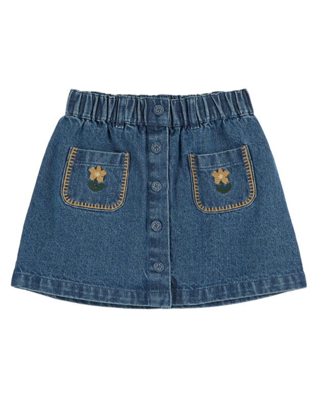 Emile & Ida Denim Jupe Poche Skirt