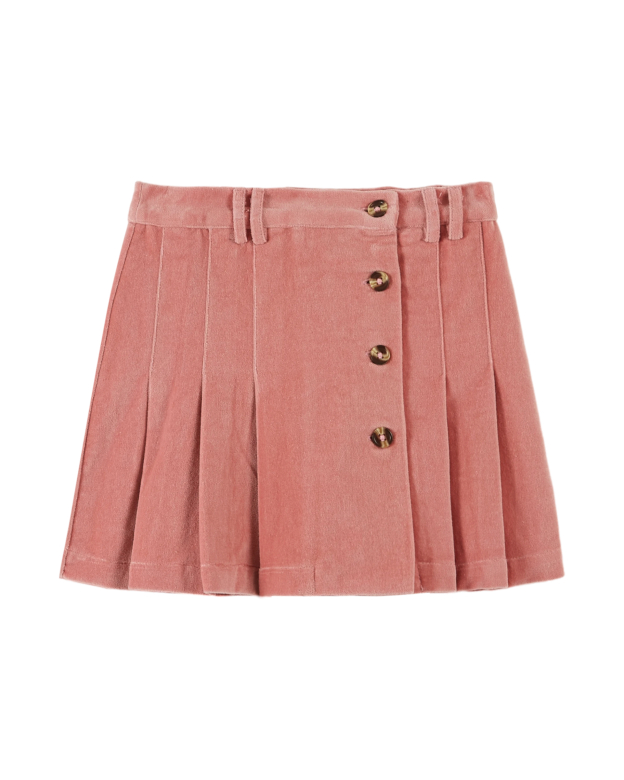 Emile & Ida Blush Jupe Plissee SHORT Skirt