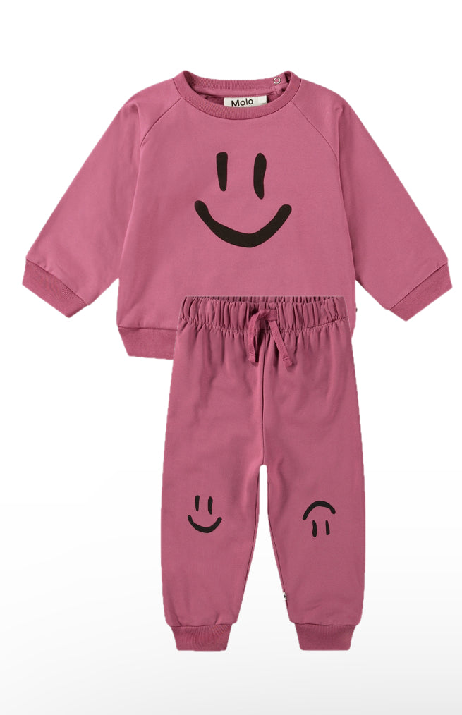 Molo Dark Rose Simeon/Disc Sweatset