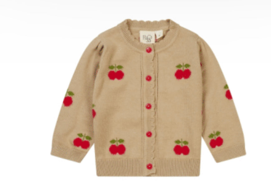 Floss Tan/Apple Barbra Cardigan Set -RUNS FULL SIZE DOWN ONE SIZE