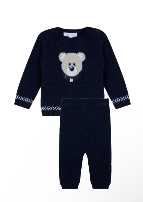 Patachou Marine Tricot Baby Set