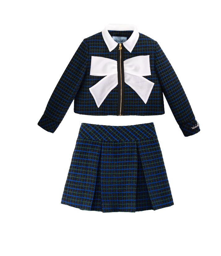 Mimisol Multicolor Check Jacquard Set