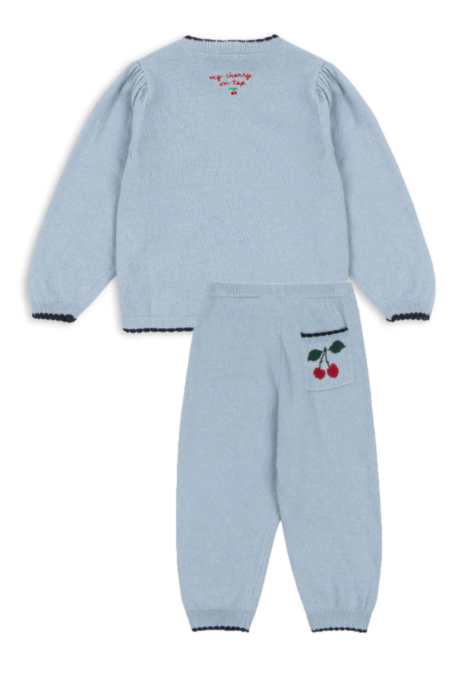 Konges Slojd Blue Fog Alexa Knit Set