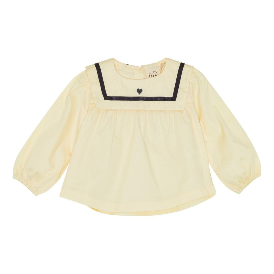 Floss Soft White Bay Blouse