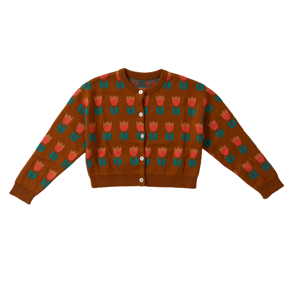 Wander & Wonder Sunset Tulip Cardigan