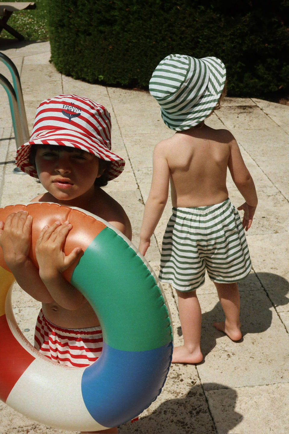 Konges Slojd Stripe Verti Anso Swim Shorts