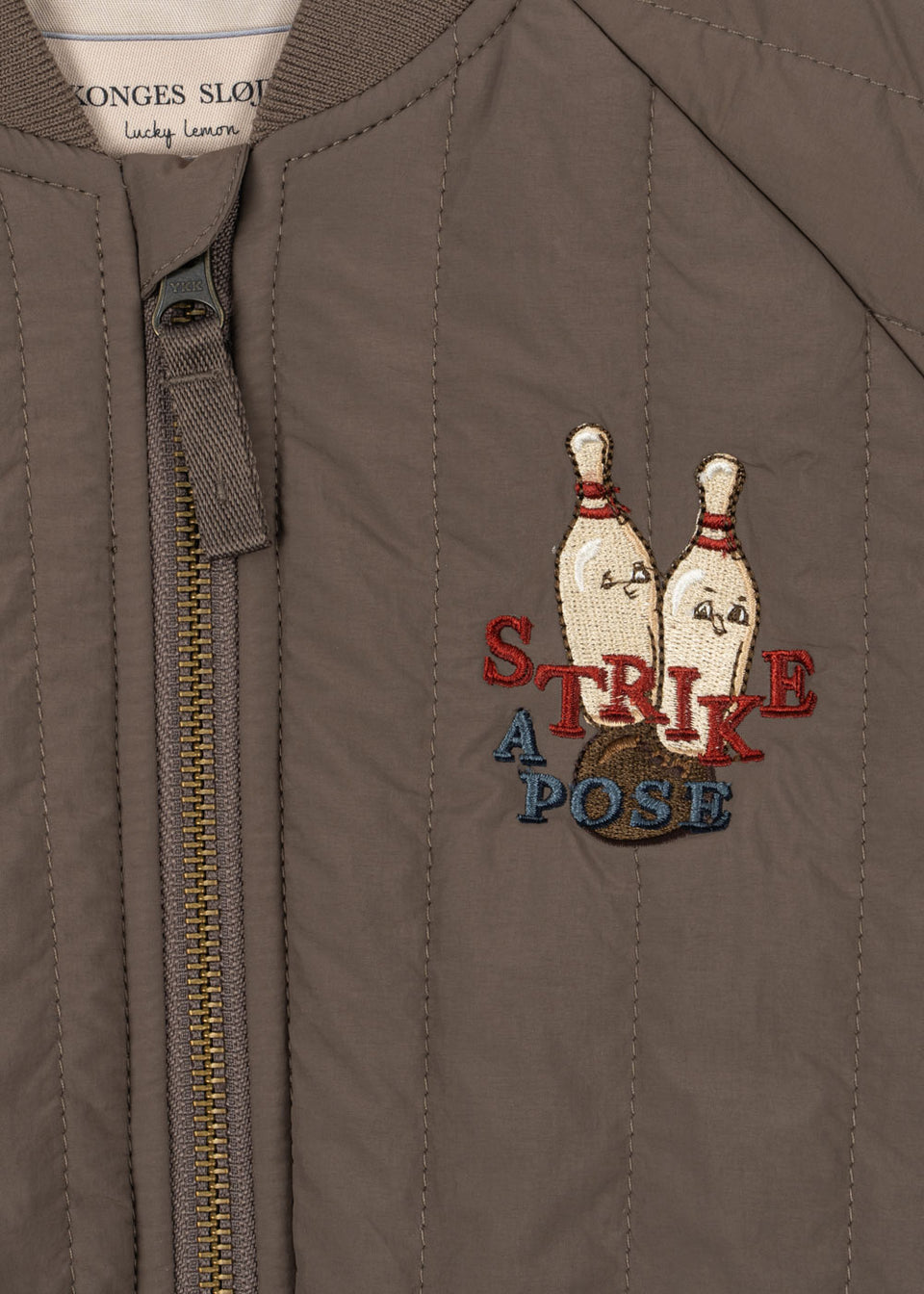 Konges Slojd Walnut Juno Bomber Jacket