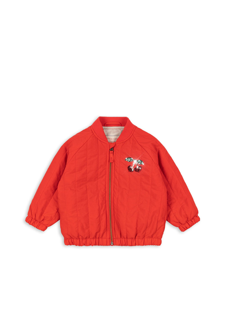 Konges Slojd Fiery Red Juno Sequin Bomber Jacket
