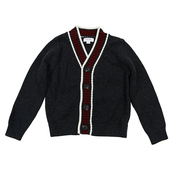 Motu TY Charcoal Cardigan