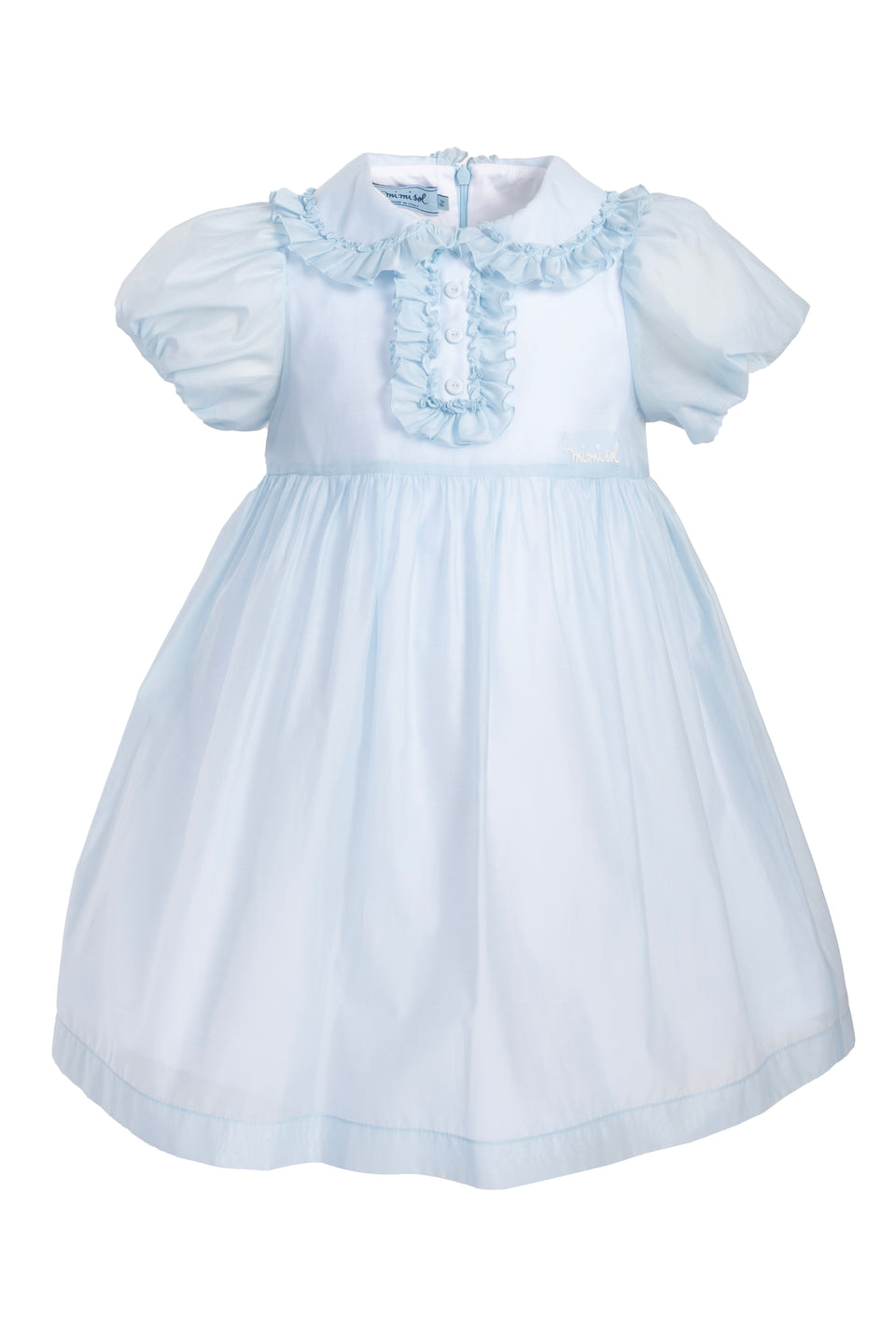 Mimisol Light Blue Organza Dress Elegant Child NY Mimisol Light Blue Organza Dress Elegant Child NY