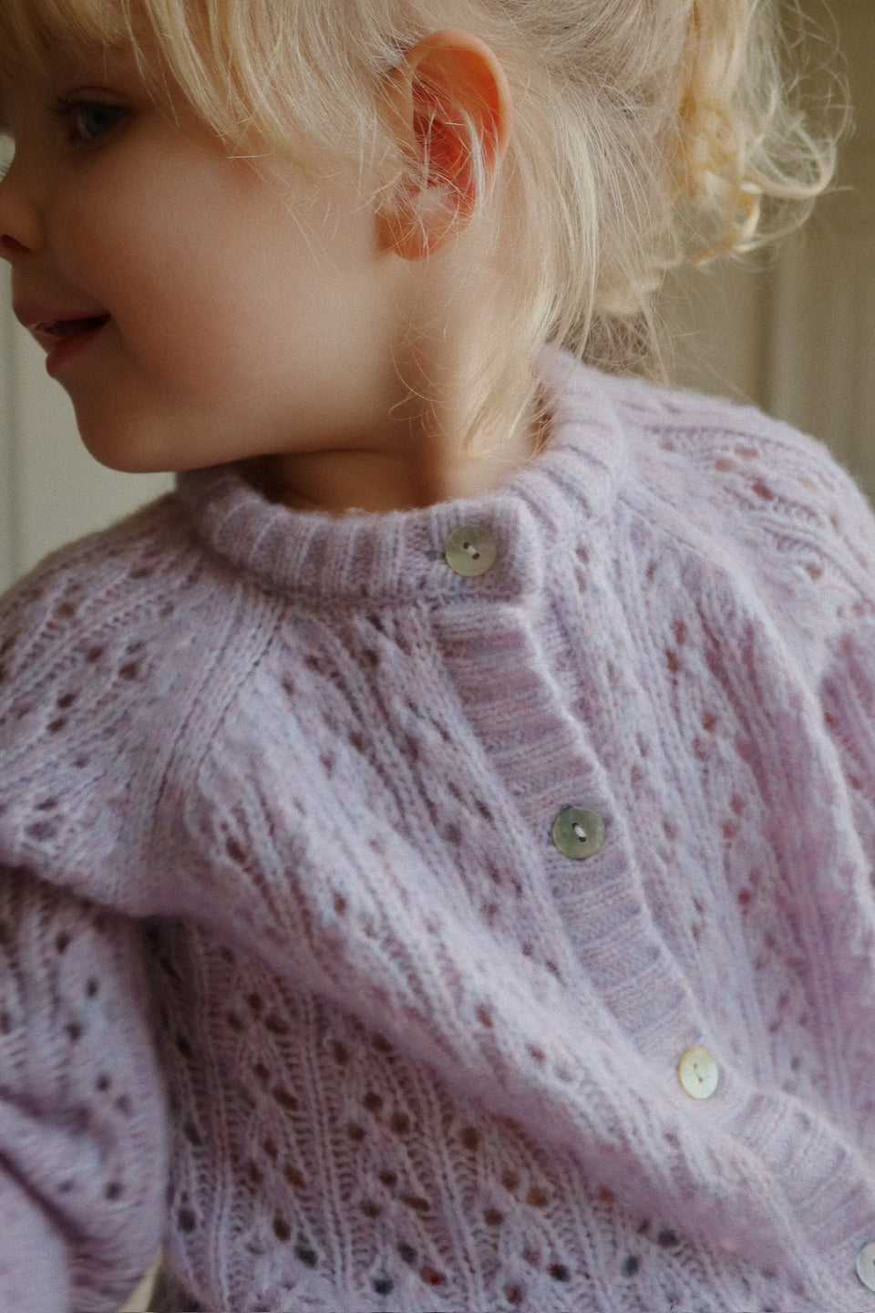 Konges Lavender Mist Isa Cardigan
