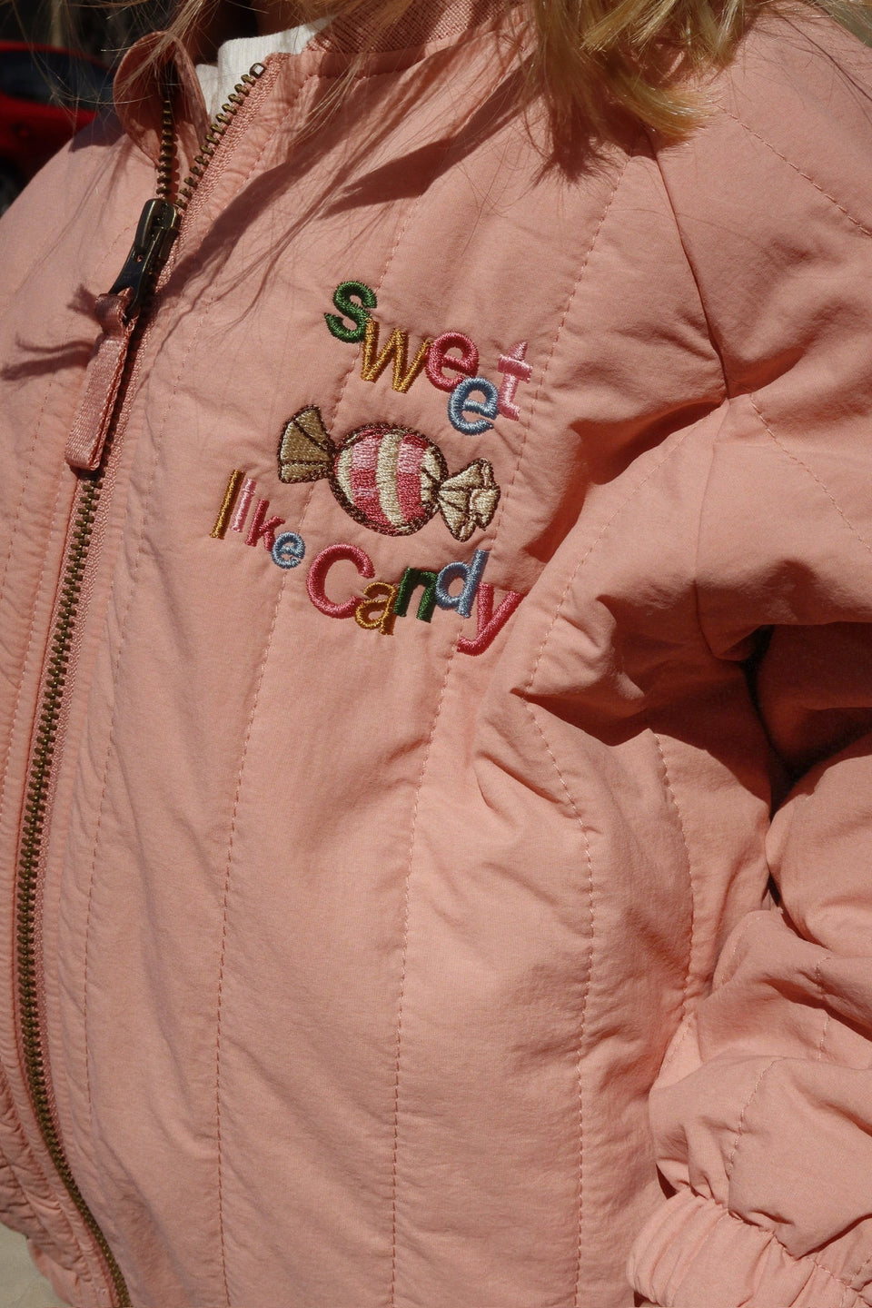 Konges Slojd Cameo Brown Juno Bomber Jacket