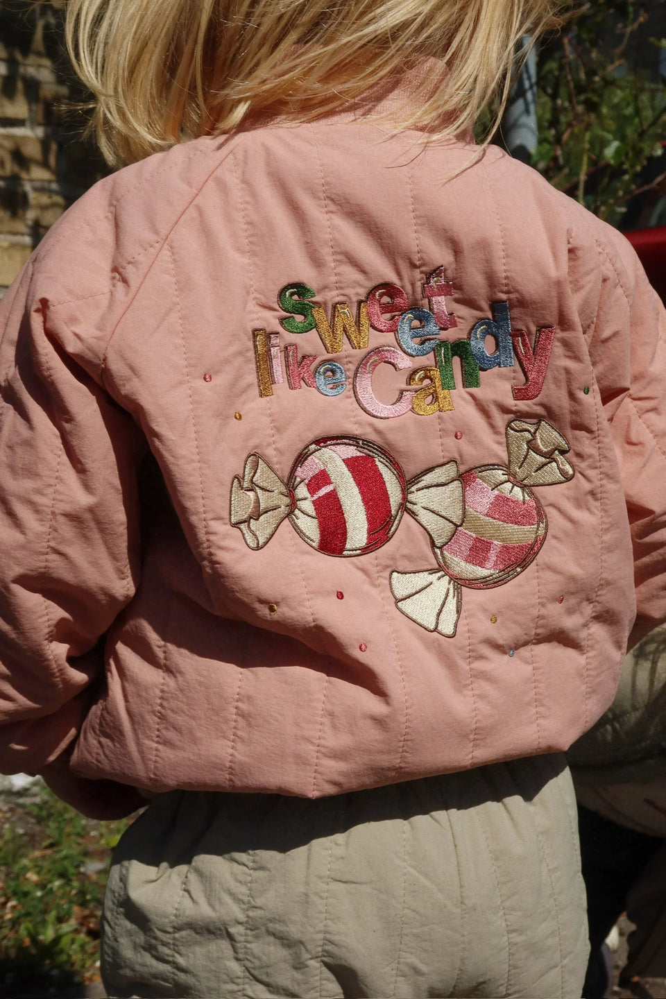 Konges Slojd Cameo Brown Juno Bomber Jacket