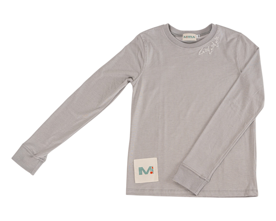 Mira LA Gray Santa Monica Girl Top