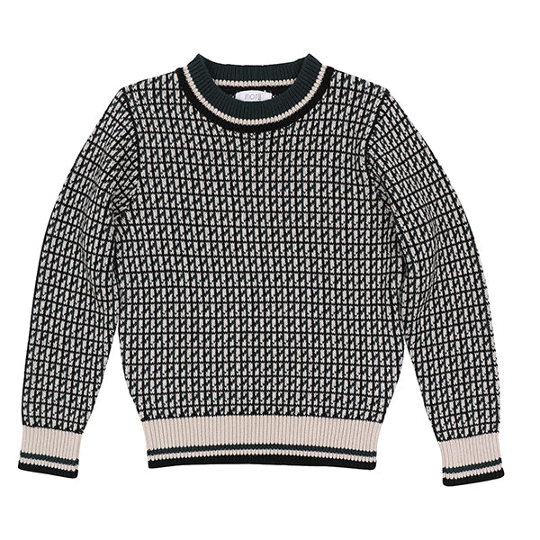 Motu Rowan Deep Teal Crewneck