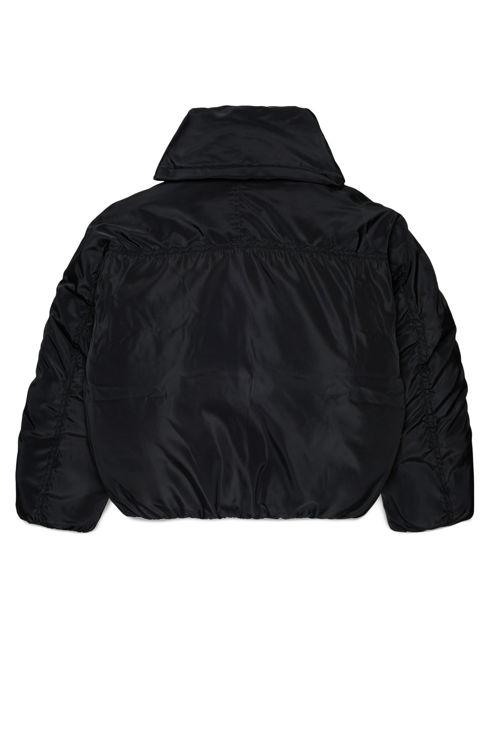 N21 Black Short Puffer Jacket + Scarf
