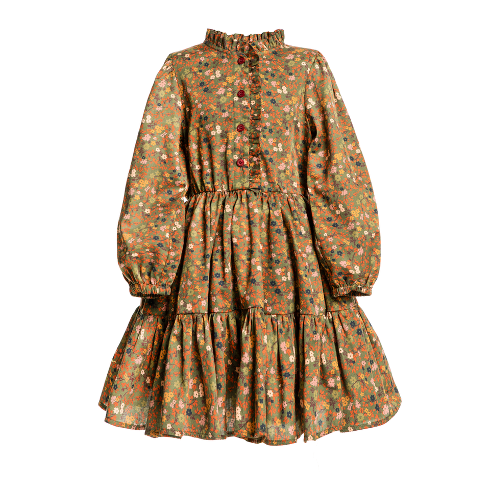 Paade Mode Fiorella Green Shirtdress