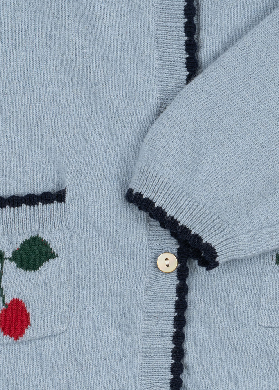Konges Slojd Blue Fog Alexa Knit Cardigan