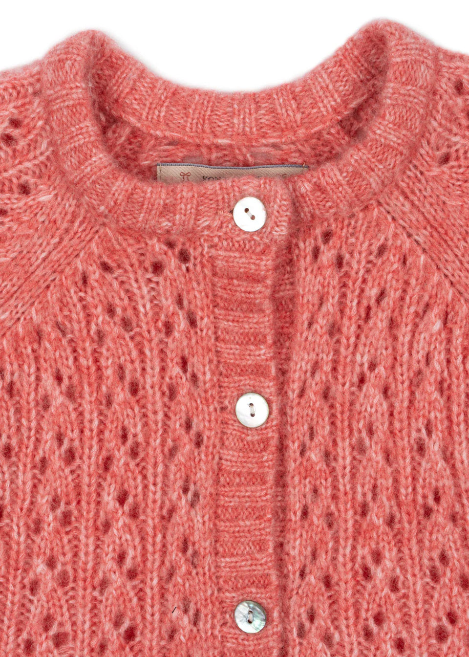 Konges Pink Knit Cardigan