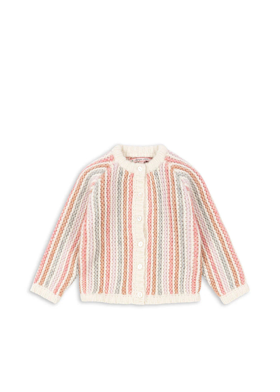 Konges Slojd Rose Stripe Kiri Cardigan