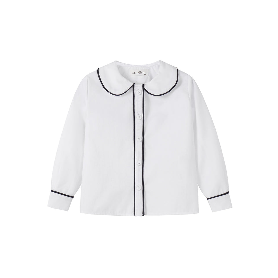 Nou Nelle Piped Boy Blouse