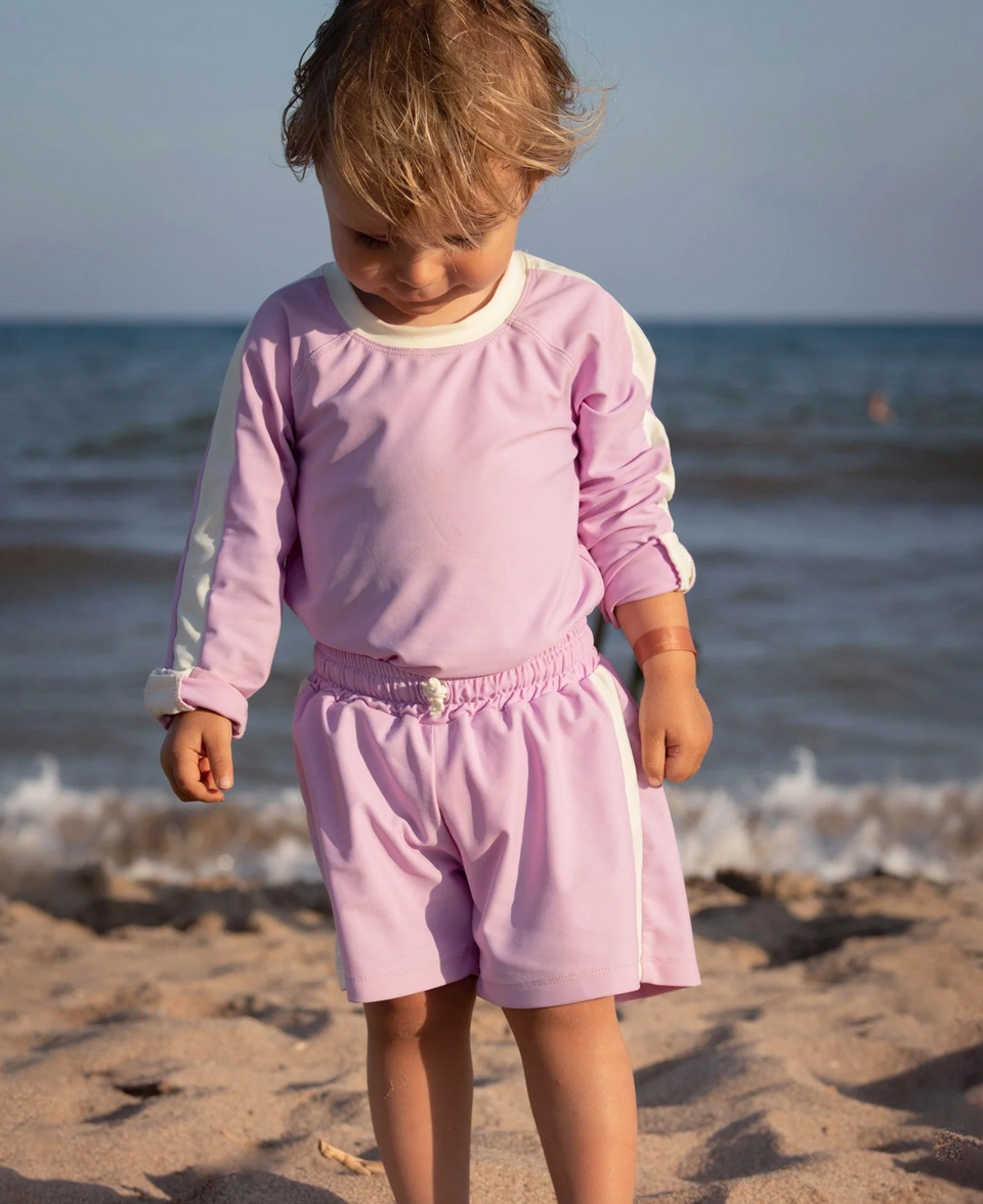 Bonnie & The Gang Lavender Swim Shorts