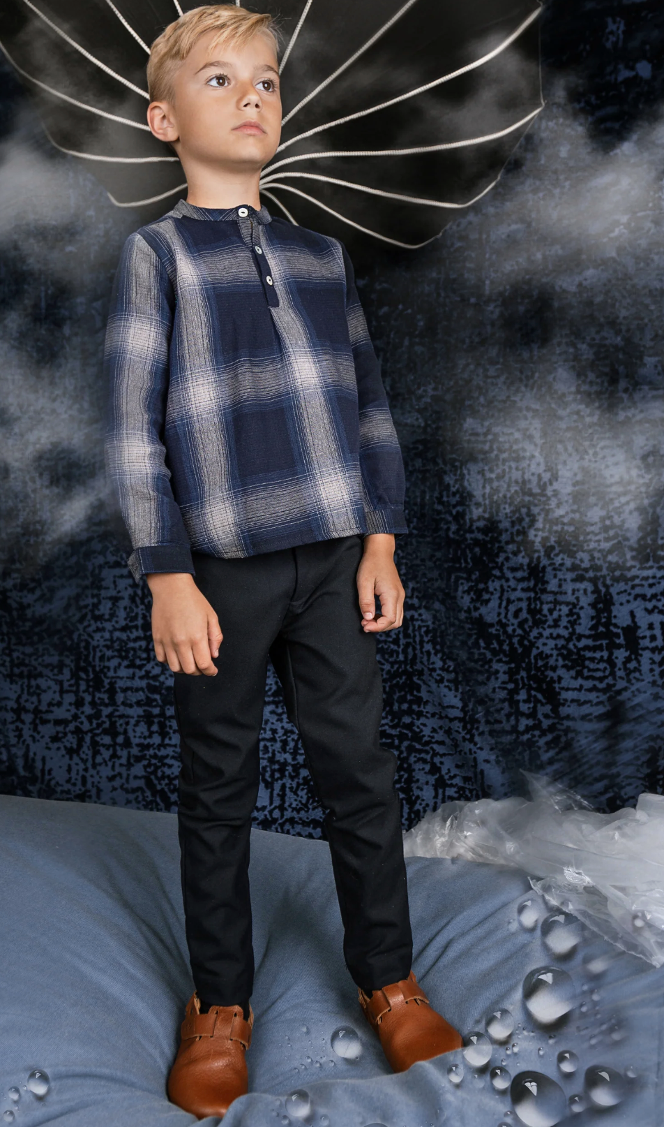 Noma Blue Plaid Shirt