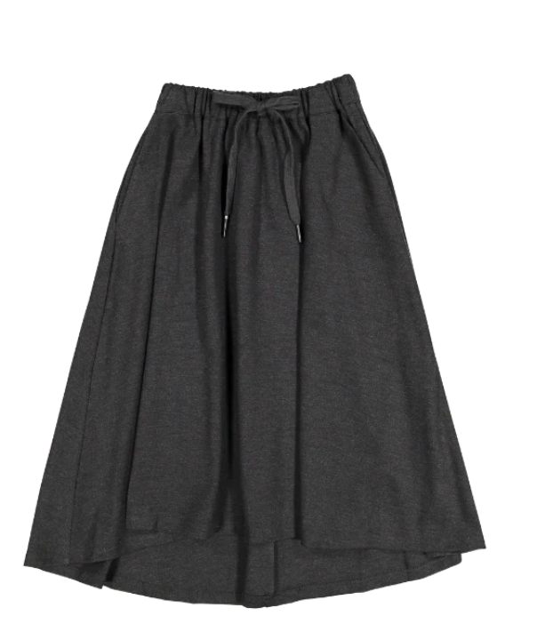 Noname Charcoal A-line Skirt