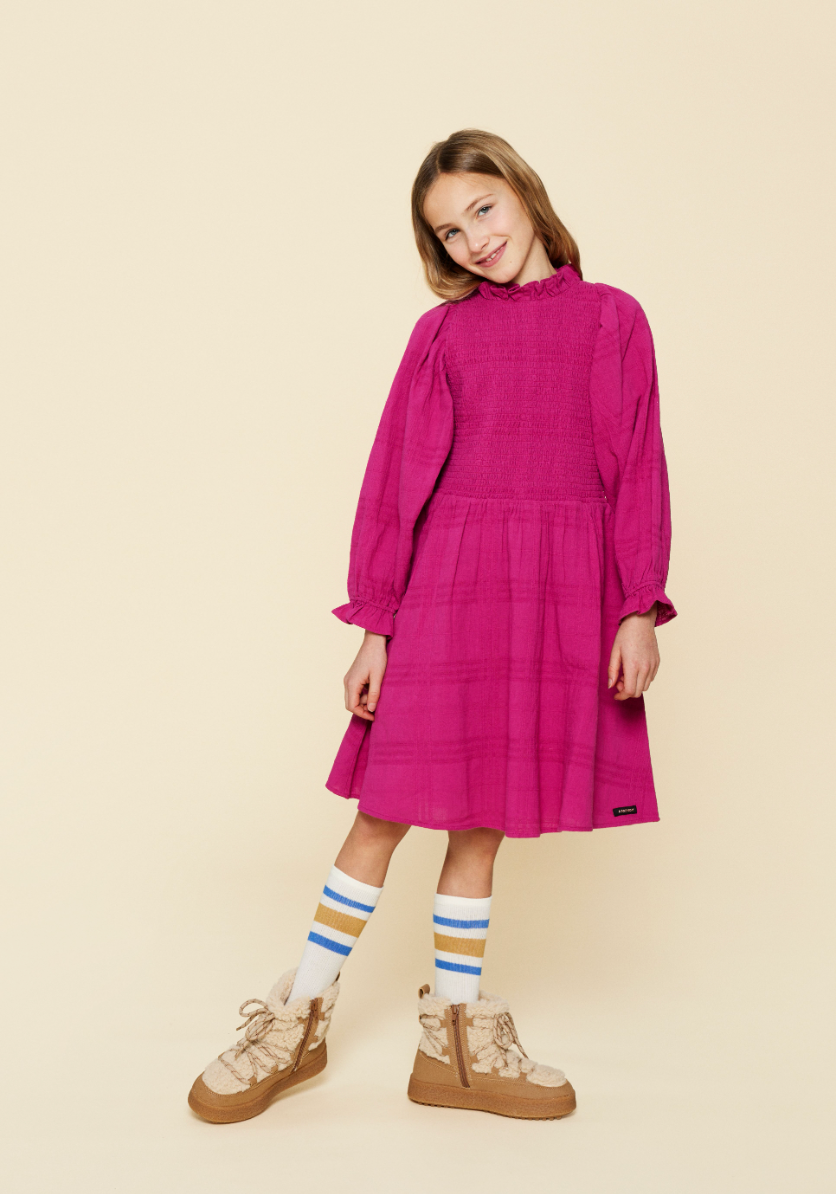 A Monday in Copenhagen Festival Fuchsia Elin Dress