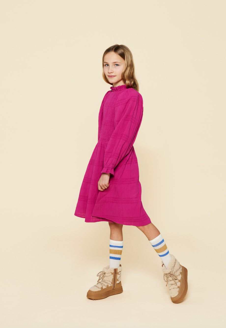 A Monday in Copenhagen Festival Fuchsia Elin Dress