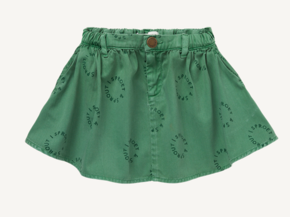 Sproet and Sprout Evergreen Denim Skirt