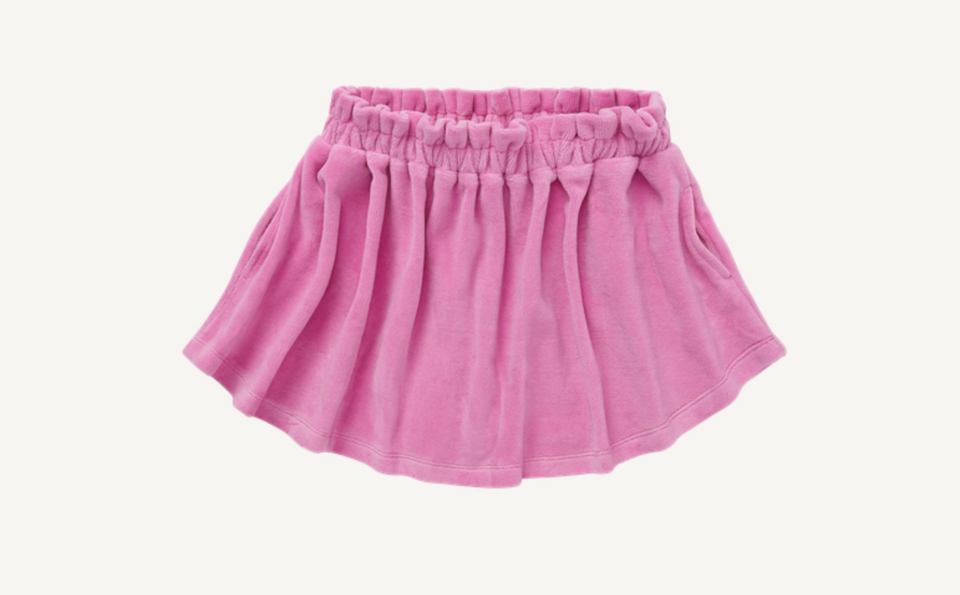 Sproet and Sprout Purple Pink Velvet Skirt