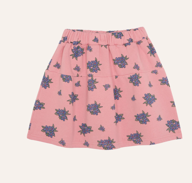 Campamento Pink Flower Skirt